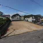 内郷高坂町　日当たり良好なとっても広い100坪の売地　建築条件なし