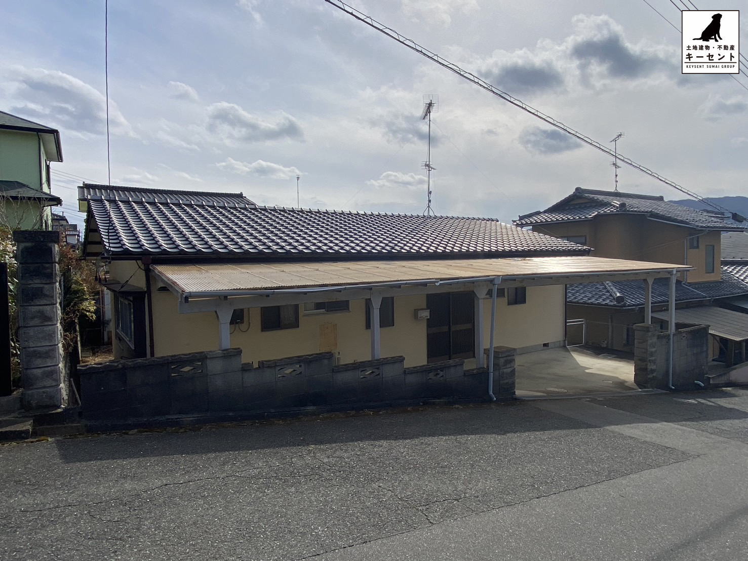 【内郷宮町金坂】 76坪の土地 高台にある閑静な住宅街 平屋住宅も建築できます 建築条件なし