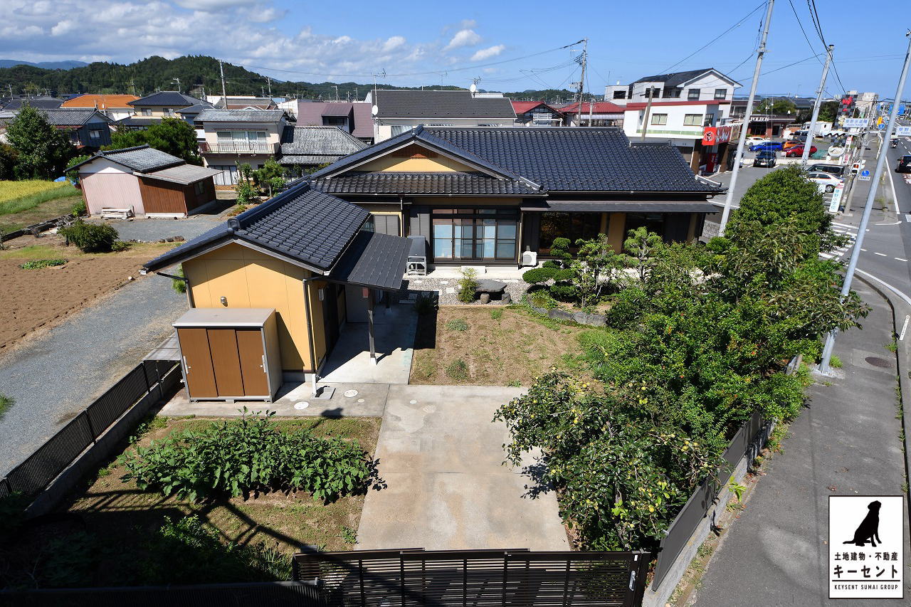 草野駅近くの平屋建て　とっても広い土地・建物　土地１７０坪　建物４０坪